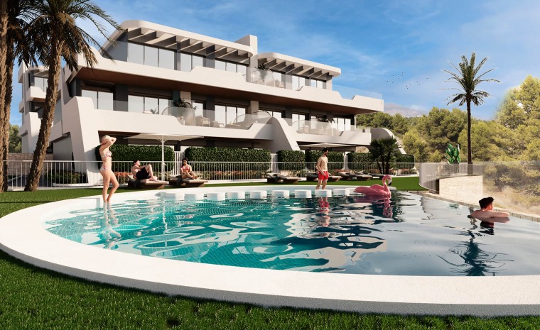 Appartement - Nouvelle construction - Alfaz del Pi - Alfaz del Pi
