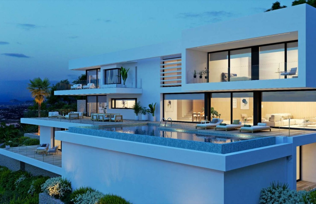 En construction - Villa - Benitachell - Cumbre del Sol