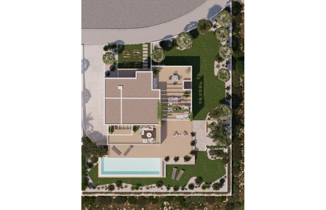En construction - Villa - Monforte del Cid - Font del Llop