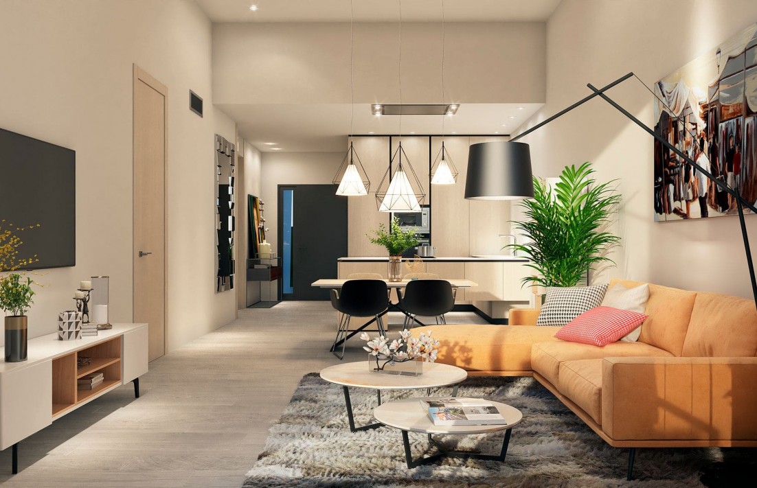 In aanbouw - Half vrijstaande woning - Algorfa