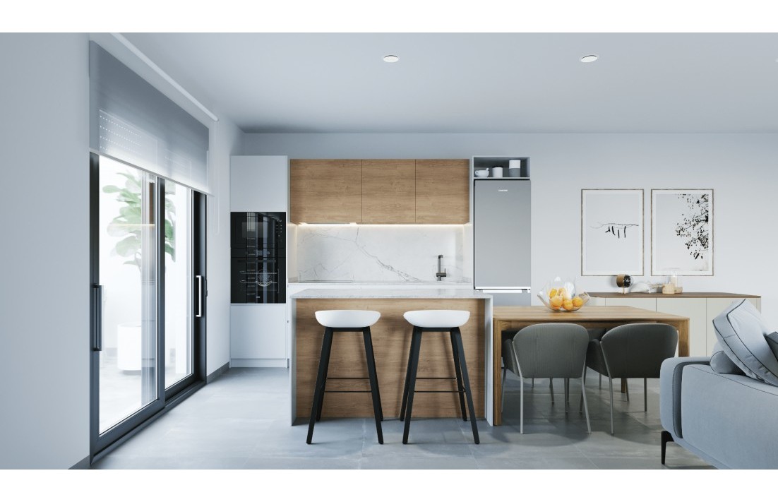 In aanbouw - Rijwoning - Torre - Pacheco - Roldán