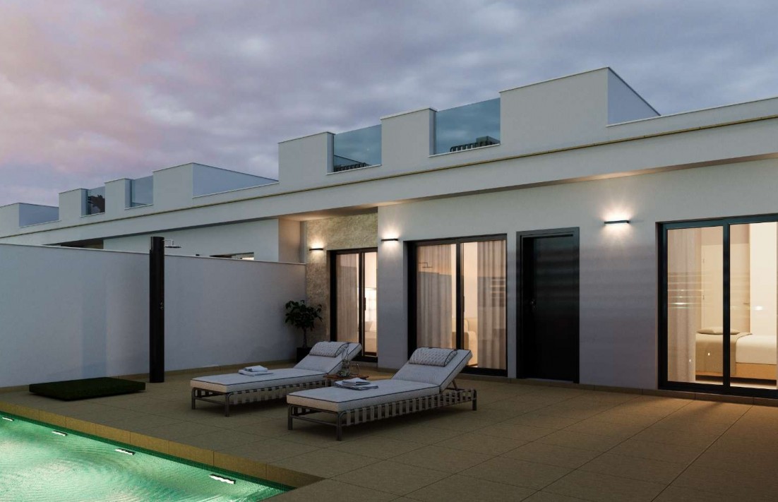 In aanbouw - Rijwoning - Torre - Pacheco - Roldán