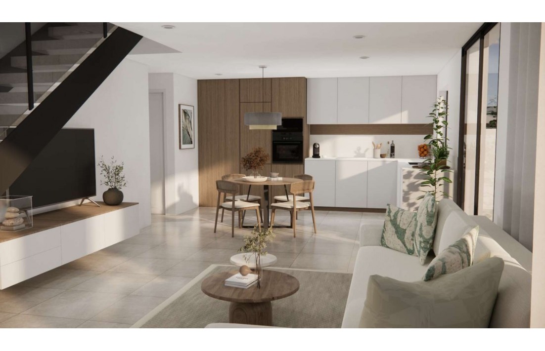 In Construction - Semi-Detached Villa - Orihuela - Vistabella Golf