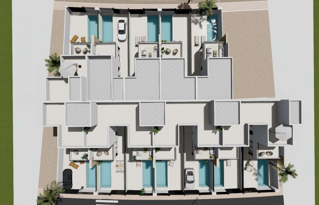 In Construction - Terraced House - San Javier - Santiago de la Ribera