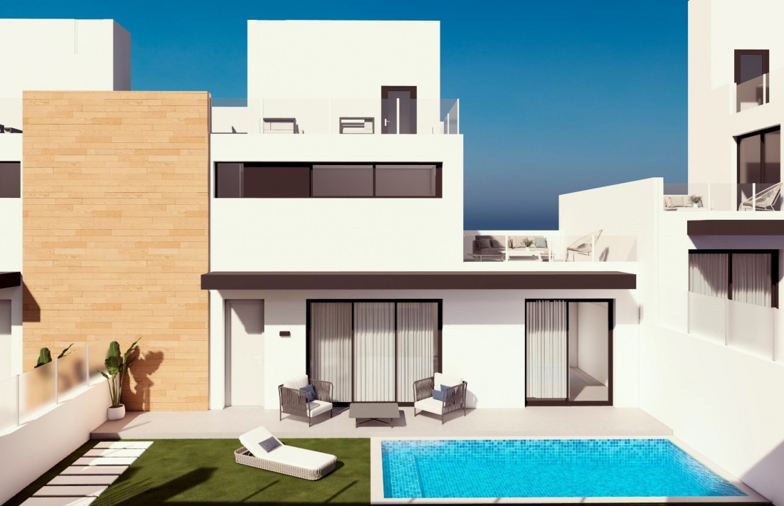 New Build - Semi-Detached Villa - Orihuela Costa - Villamartín