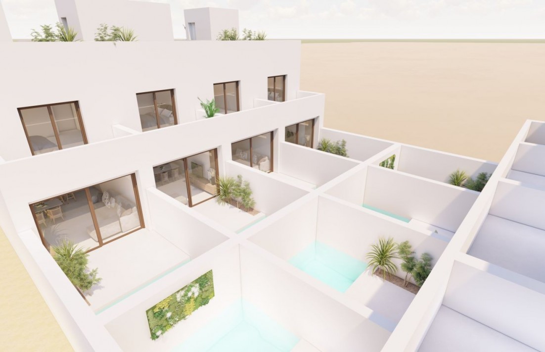 Nieuwbouw - Rijwoning - San Javier