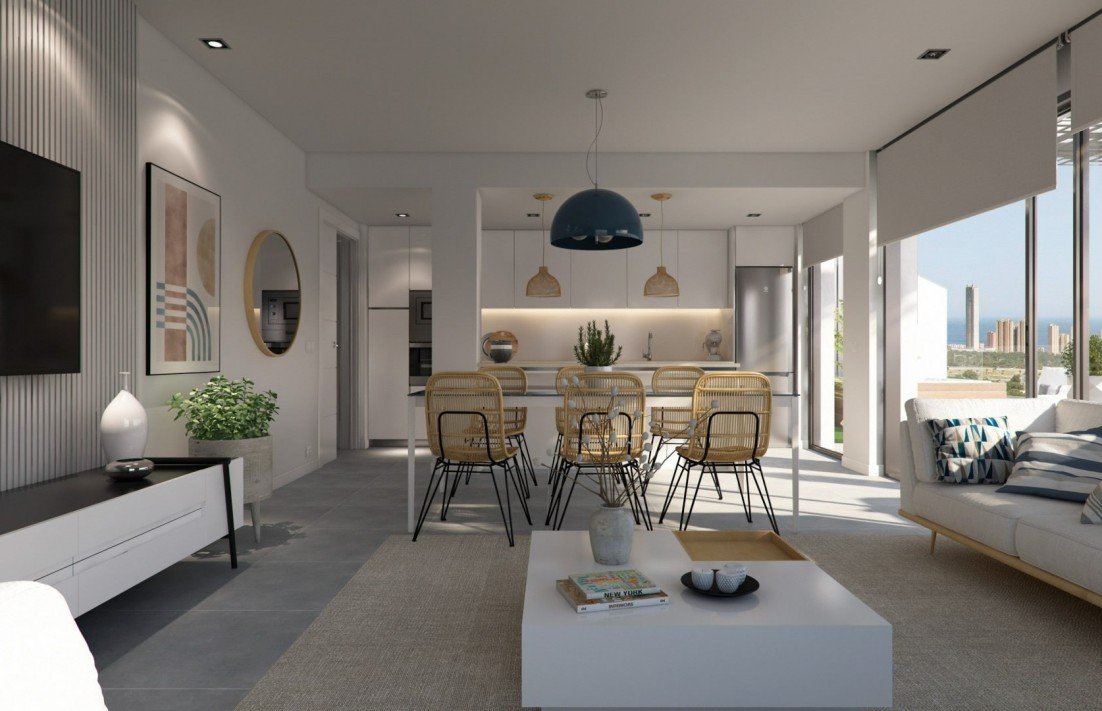 Nouvelle construction - Appartement-terrasse/Penthouse - Finestrat