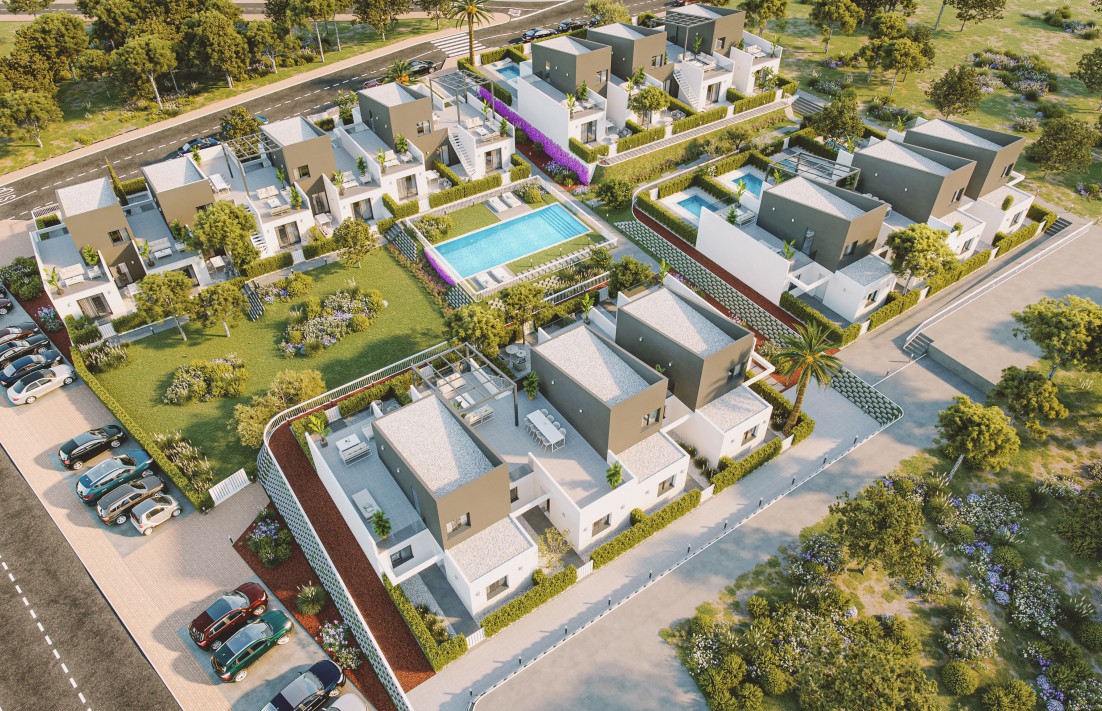 Nouvelle construction - Maison Mitoyenne - Murcia