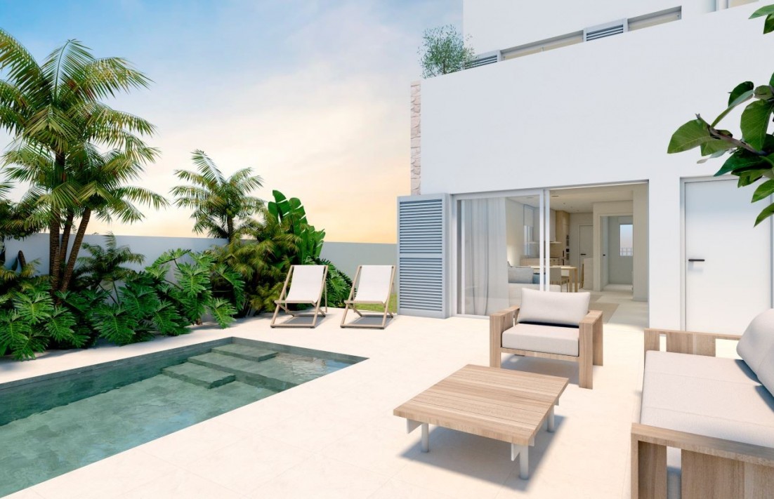 Nouvelle construction - Maison Mitoyenne - Pilar de la Horadada - Torre de la Horadada 
