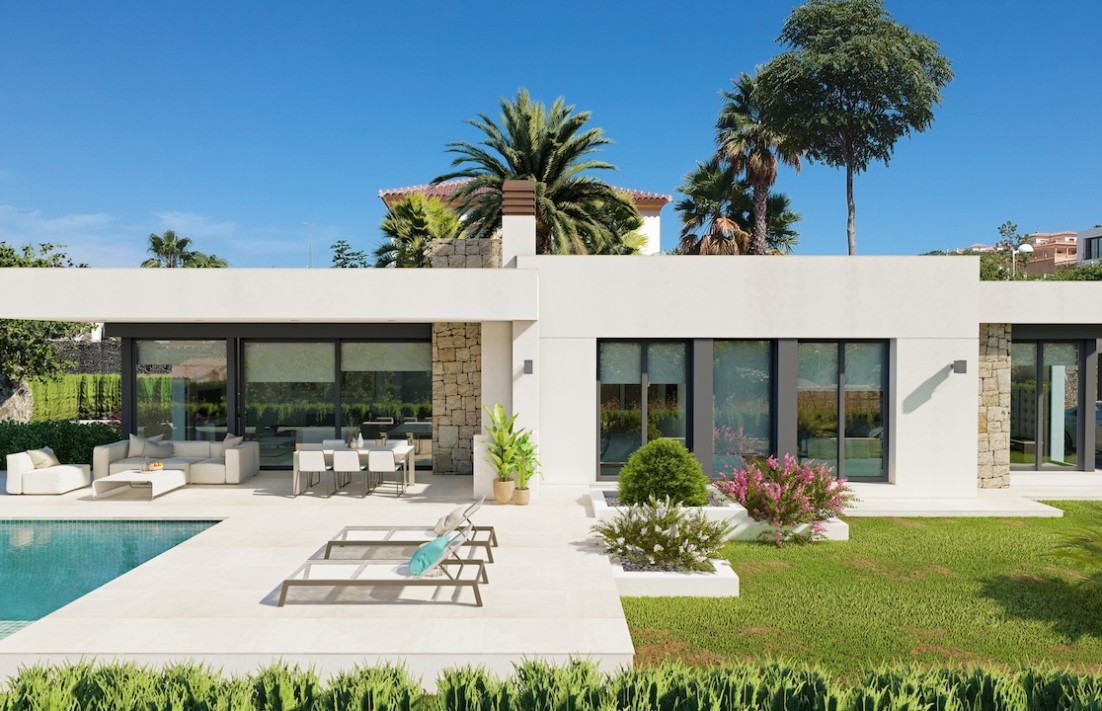 Nowa konstrukcja - Willa - Calpe