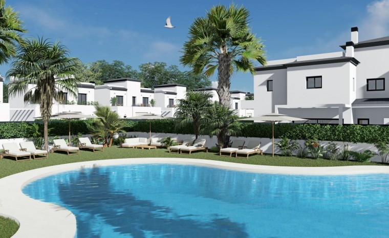 Semi-Detached Villa - New Build - Santa Pola, Gran Alacant - Gran Alacant