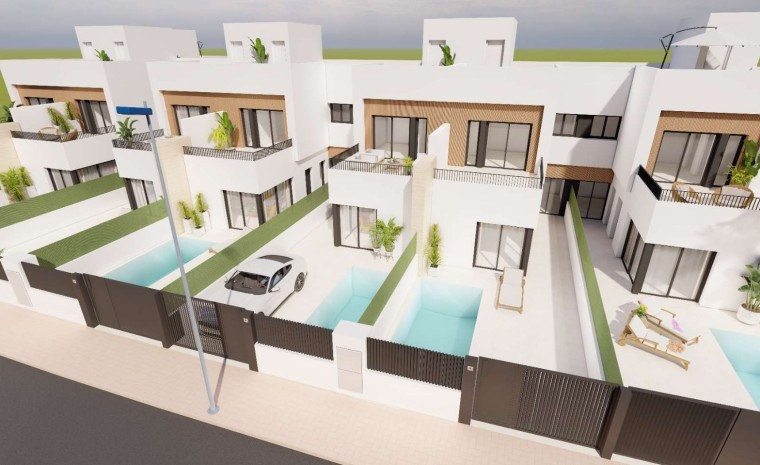 Terraced House - In Construction - San Javier - Santiago de la Ribera