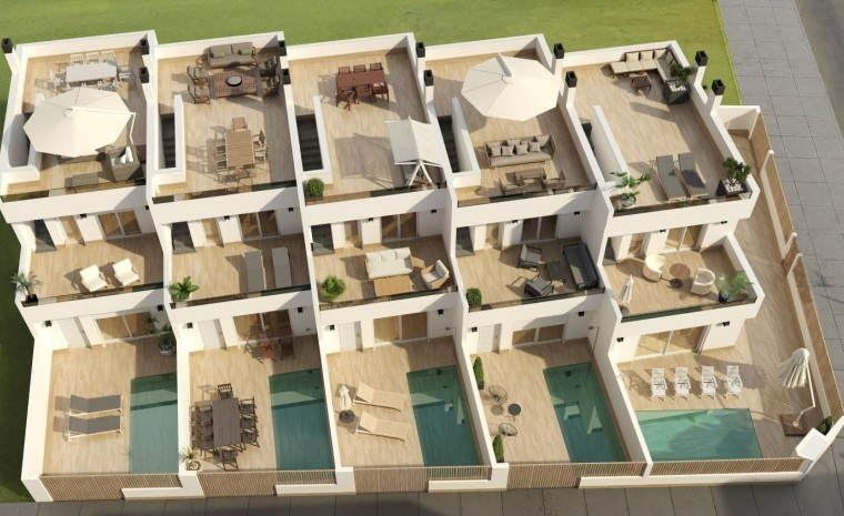 New Build - Terraced House - San Pedro del Pinatar - Lo Pagán