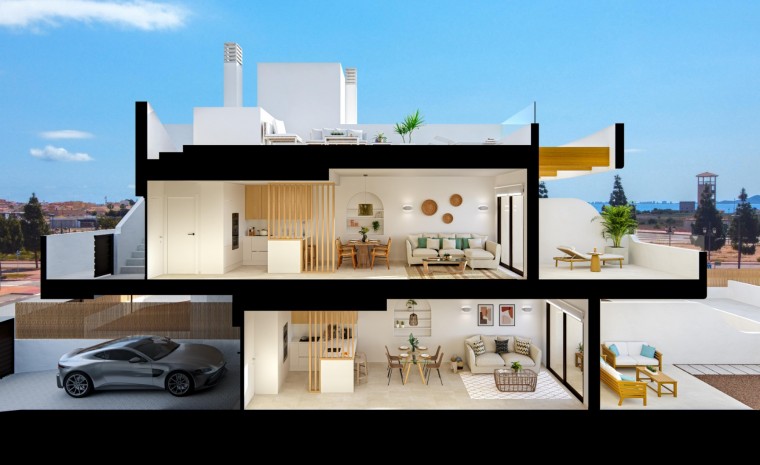 New Build - Apartment - Los Alcázares